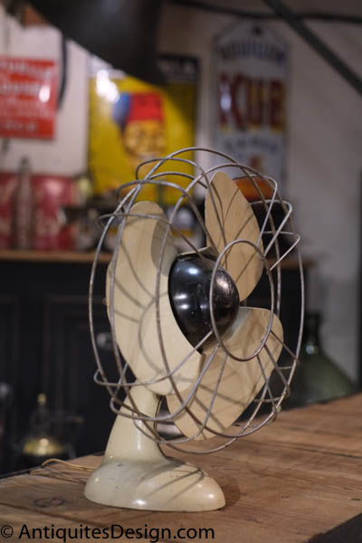 ventilateur ancien vintage brocante chic